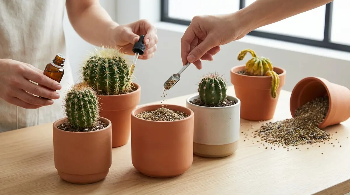 サボテンの肥料で失敗しないための注意点3つ