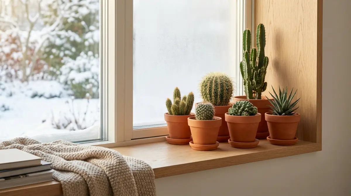 サボテンの冬越し【置き場所編】室内のベストポジションは？