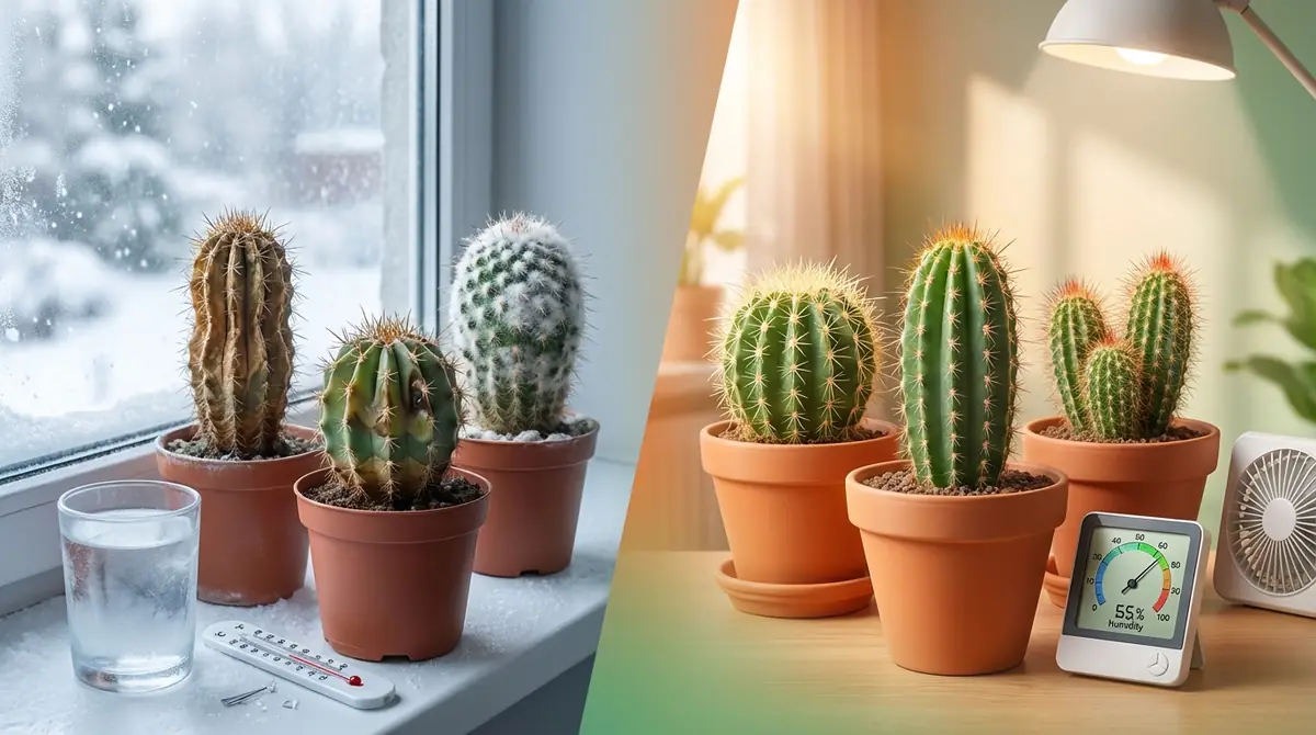 サボテンの冬越しでよくある失敗5つと今日からできる対策