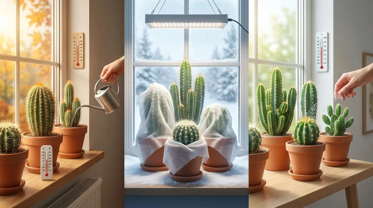 【月別カレンダー】10月〜3月のサボテン冬越し管理スケジュール