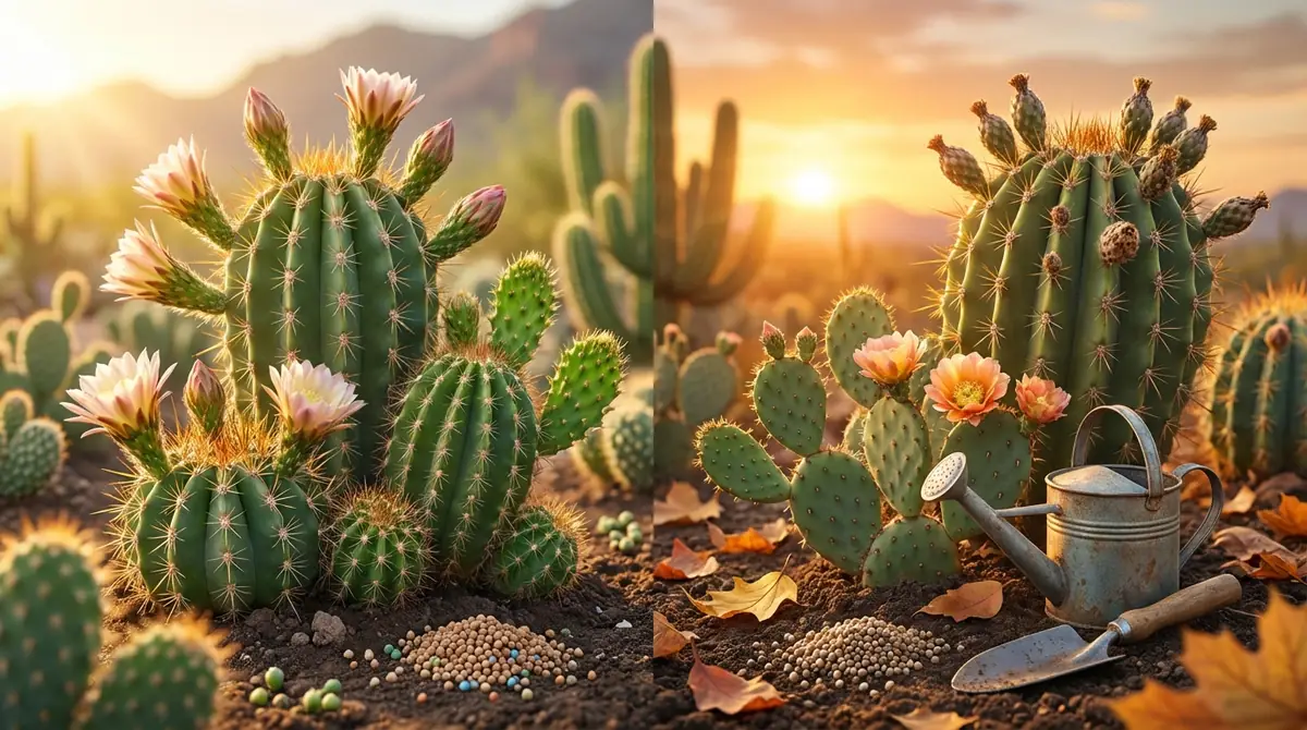 【結論】サボテンに肥料を与えるベストな時期は4〜6月と9〜10月