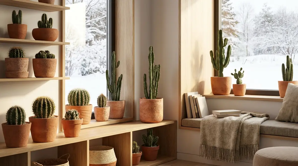【置き場所】サボテンの冬管理に最適な室内環境とは