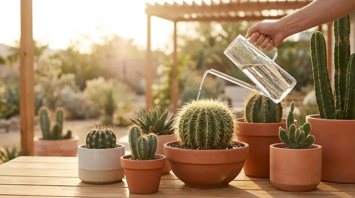 夏のサボテン水やり完全ガイド｜頻度・量・時間帯