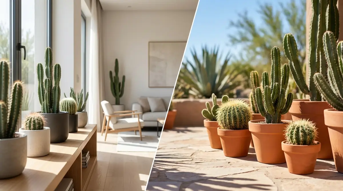 サボテンの夏の置き場所｜室内・屋外どっちが正解？