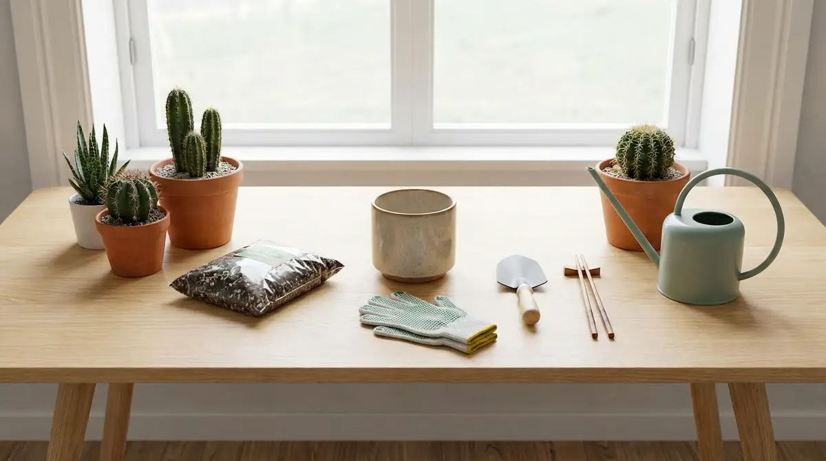 【7ステップ】サボテン植え替えの手順を初心者向けに解説