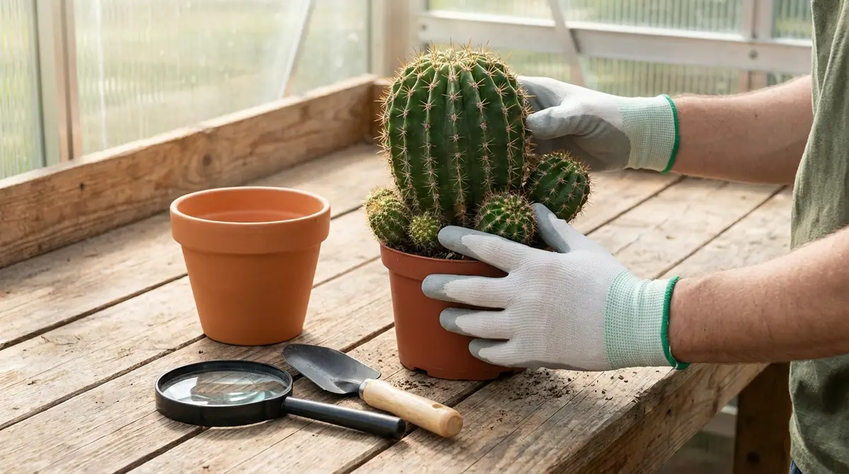 サボテンの子株を外す前に確認すべき3つのポイント