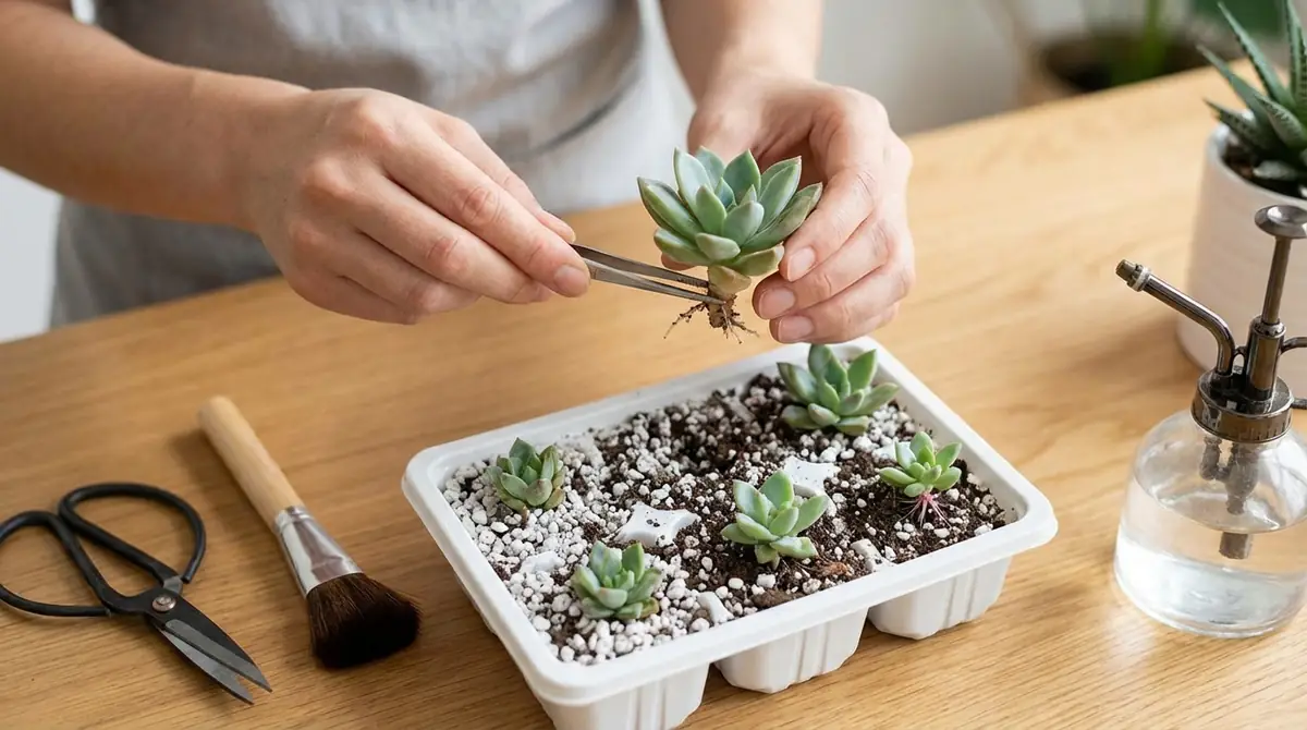 根がない子株の外し方と発根させるコツ