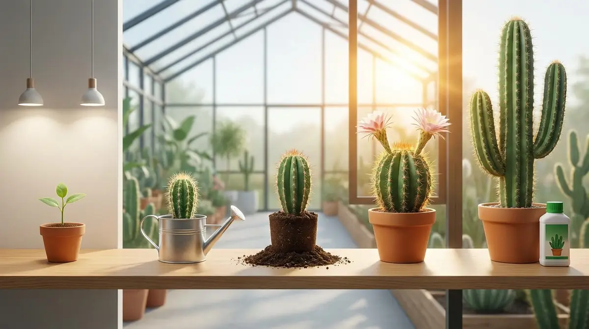 サボテンの成長速度を左右する5つの要因