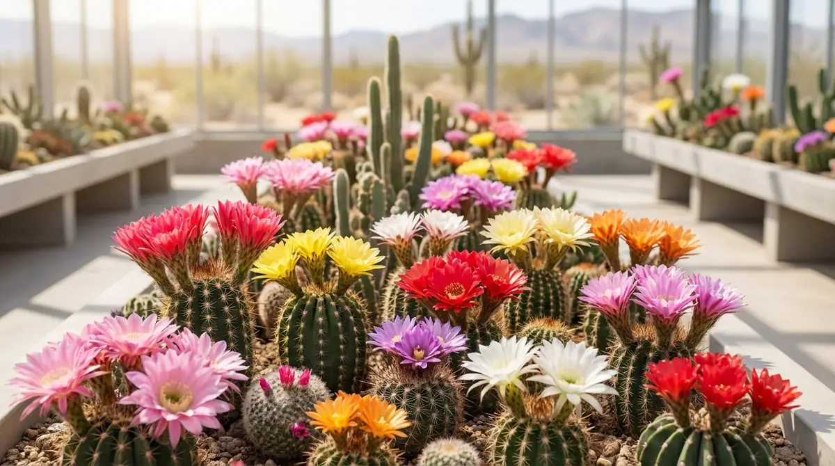 【色別】サボテンの花の種類一覧