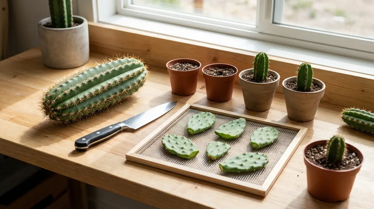 【7ステップ】サボテン挿し木のやり方と手順
