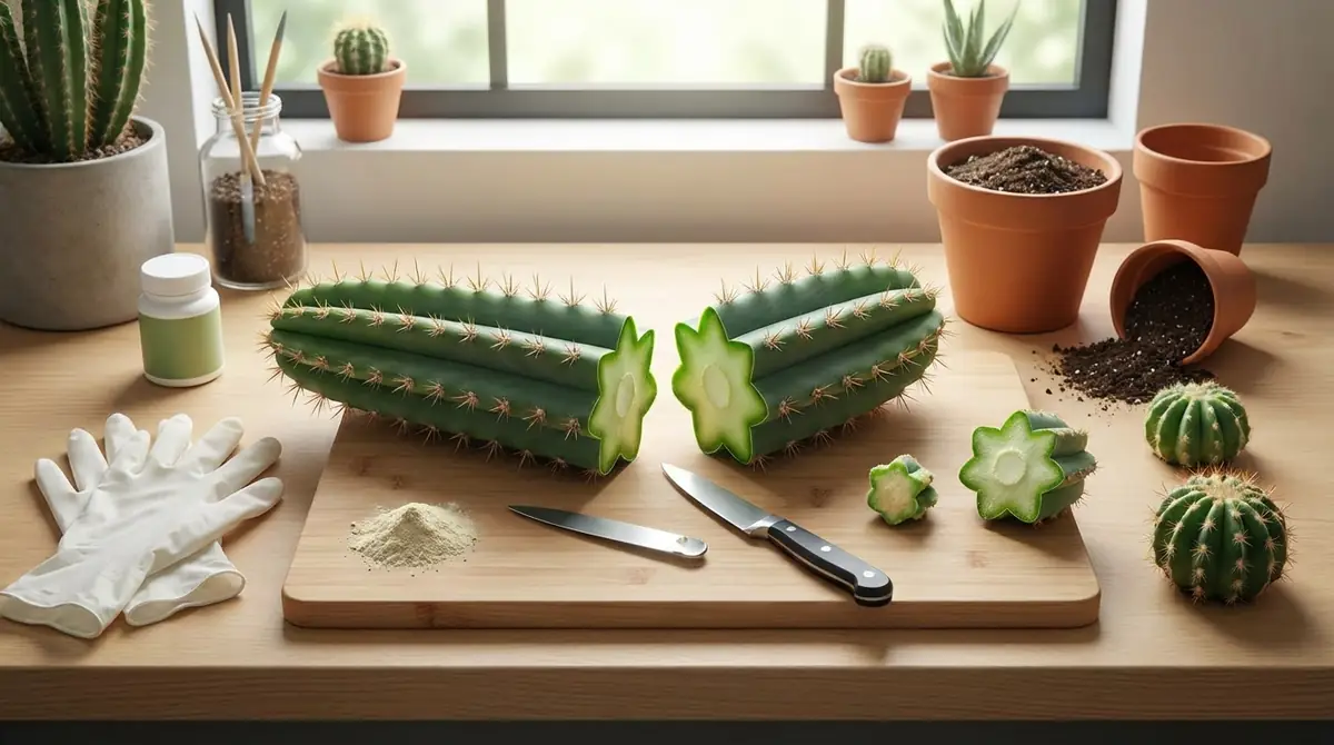 サボテン胴切りのやり方｜7ステップ完全手順