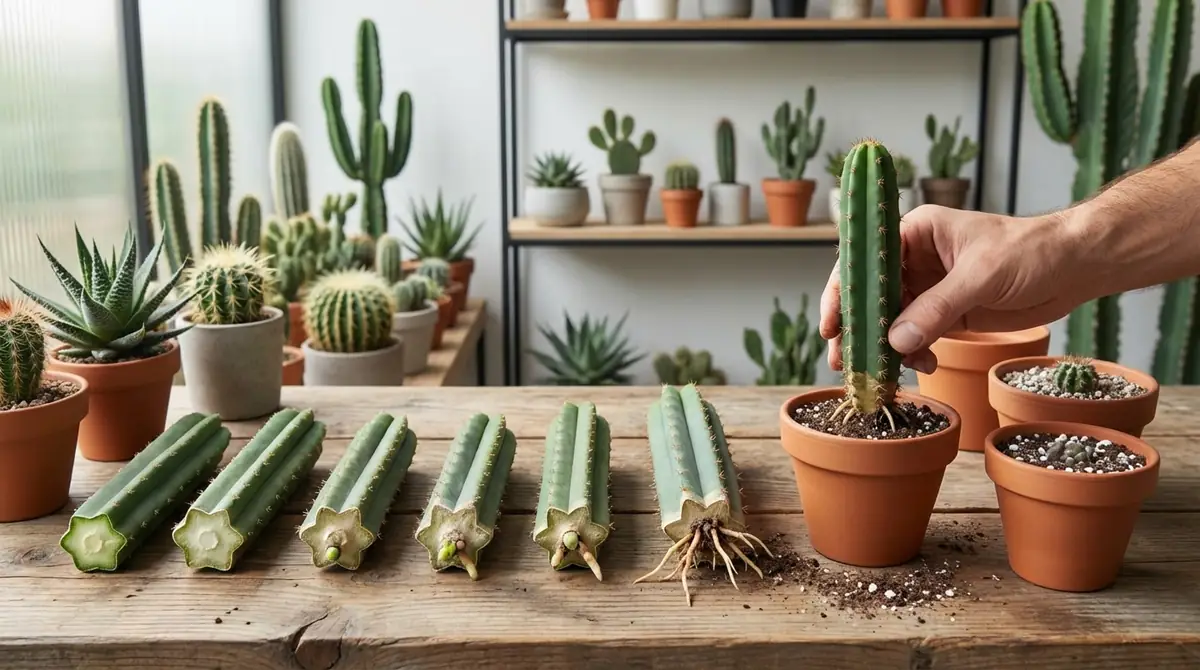 サボテン胴切り後の管理方法｜発根までのケアカレンダー