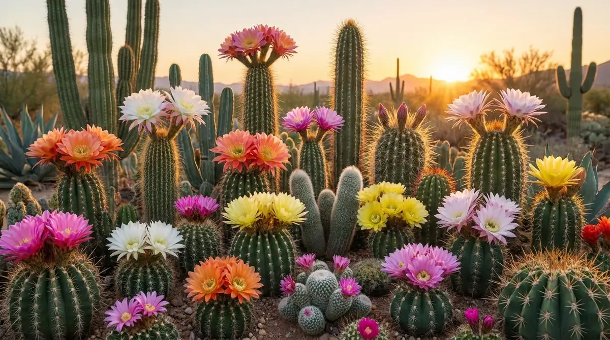 花が咲くサボテン20系統図鑑｜特徴・開花時期・育て方