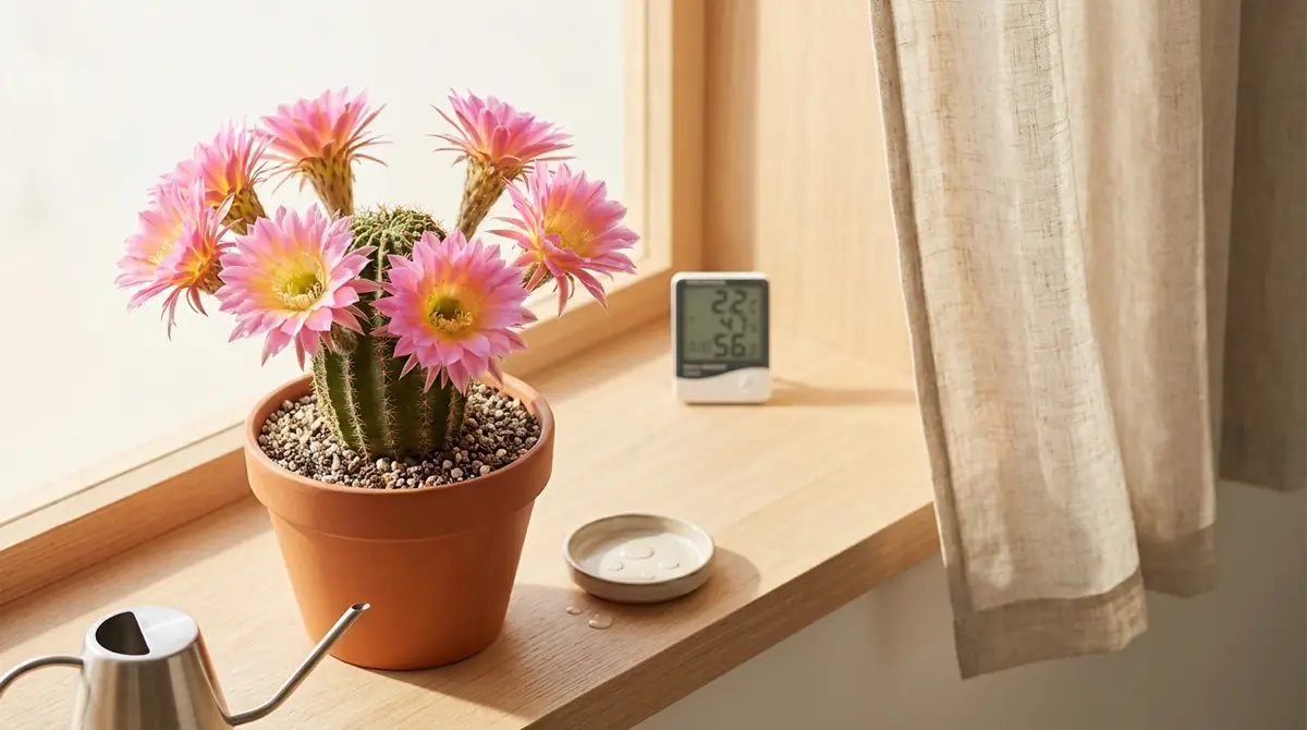 サボテンの花を咲かせる5つの基本条件