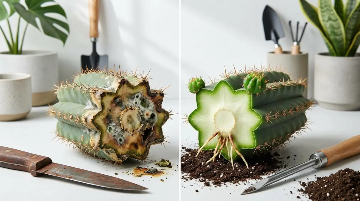 サボテン胴切りの失敗パターンと対処法
