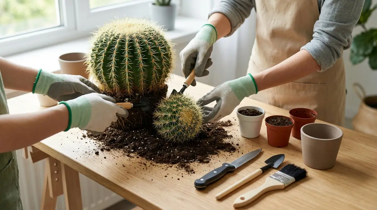 サボテン株分けのやり方【7ステップで解説】