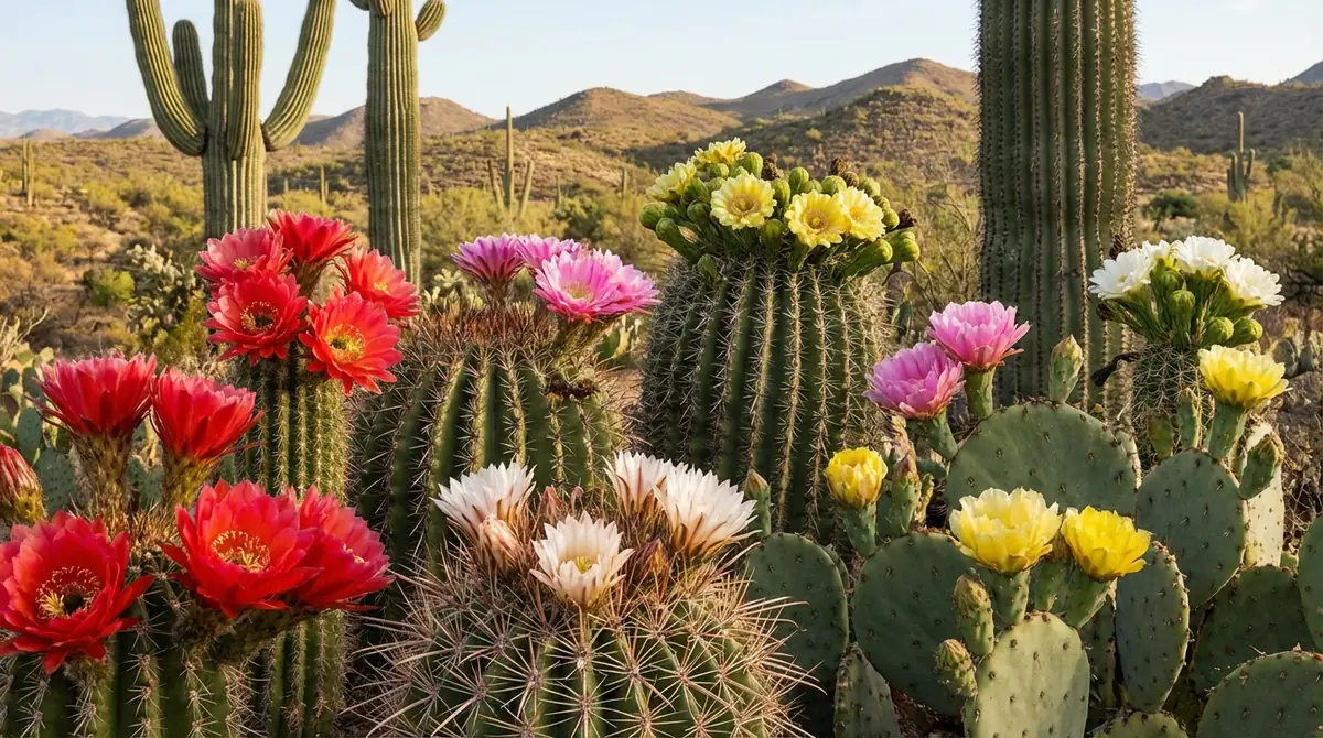 そもそもサボテンは花が咲く？開花の基礎知識