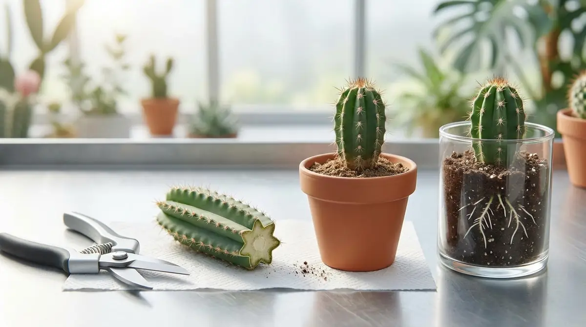 サボテンの挿し木のやり方｜準備から発根までの手順