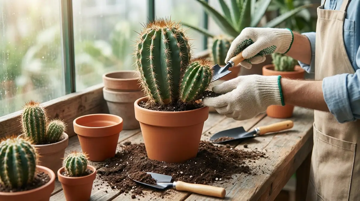 サボテンの株分けのやり方｜子株を安全に取り外す方法