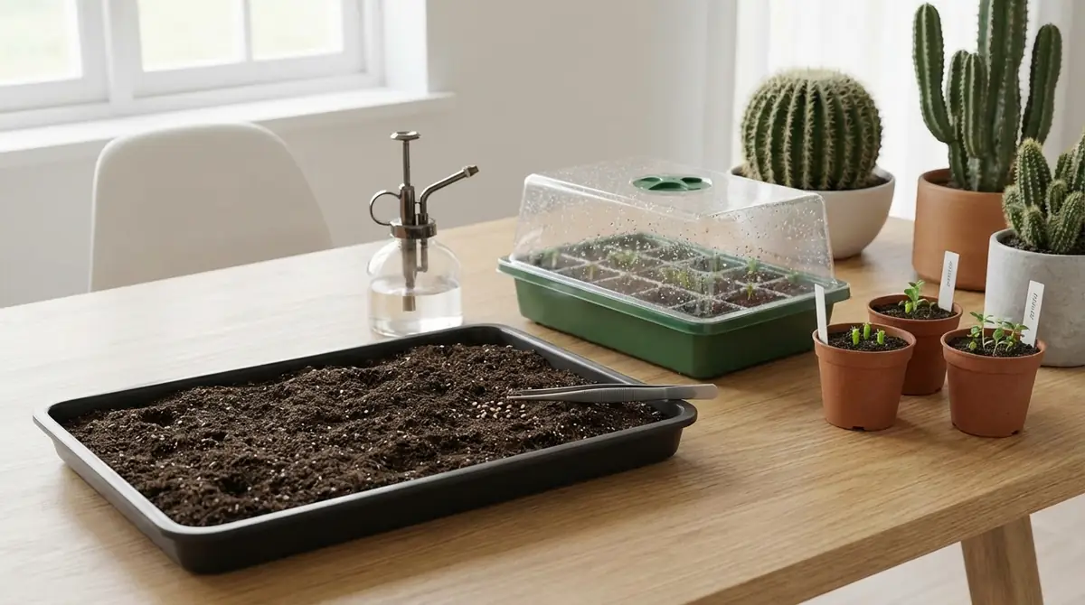 【実践】サボテン種まきの方法を7ステップで解説