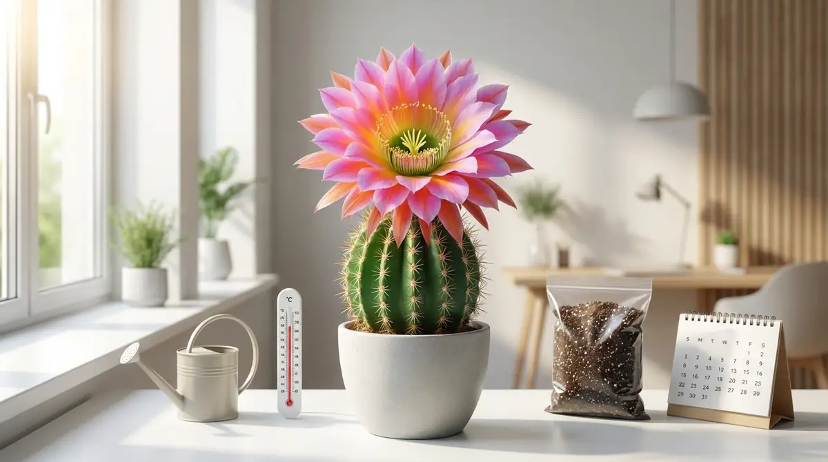 サボテンの花を咲かせる5つの条件【結論】