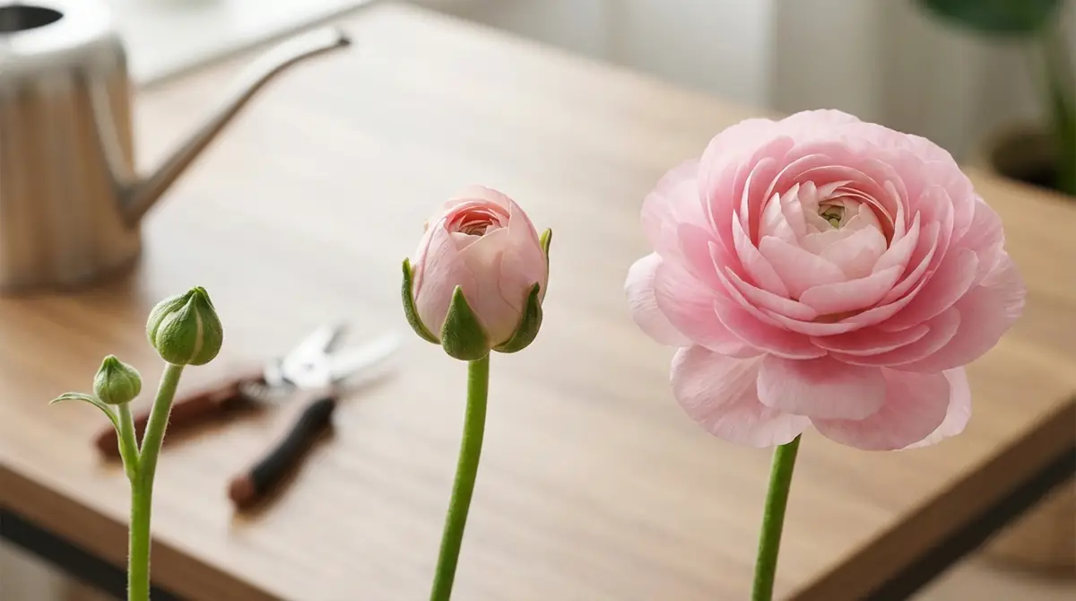 花芽を発見してから開花までの管理方法