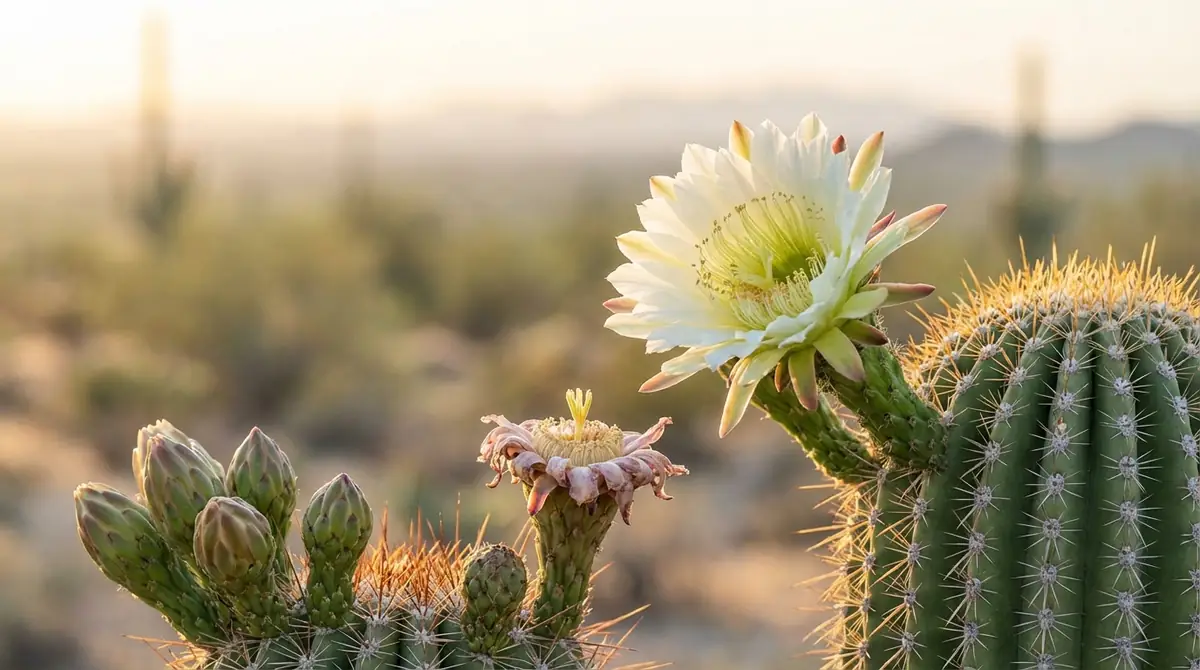 サボテンの花の寿命は1日〜1週間|品種によって大きく異なる