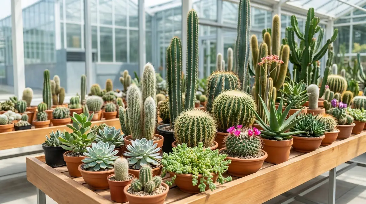 サボテンは世界に約2,500種類|基本の分類と多肉植物との違い