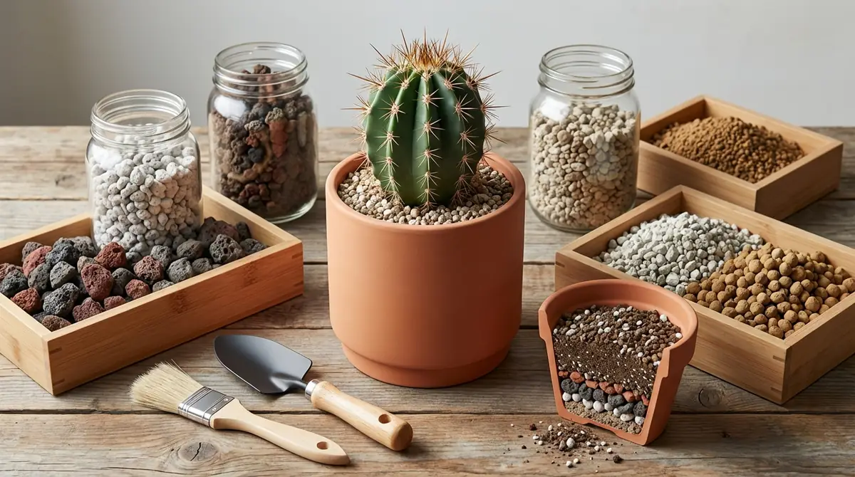 サボテンにおすすめの鉢底石の種類と選び方