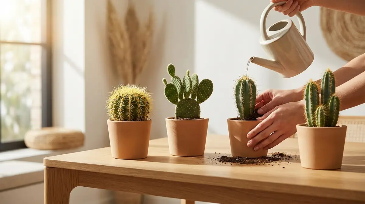 購入後の基本ケア｜サボテンを枯らさない3つのポイント