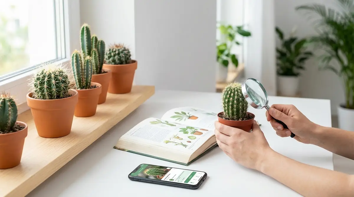 持っているサボテンの種類がわからないときの調べ方