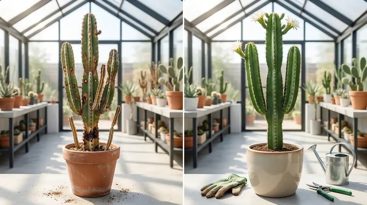 柱サボテンのトラブル対処法|症状別に原因と解決策を解説