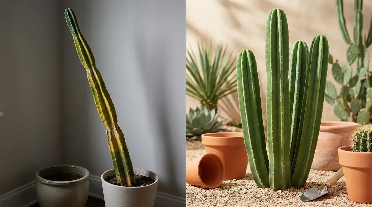 大型柱サボテンのよくある失敗と対処法