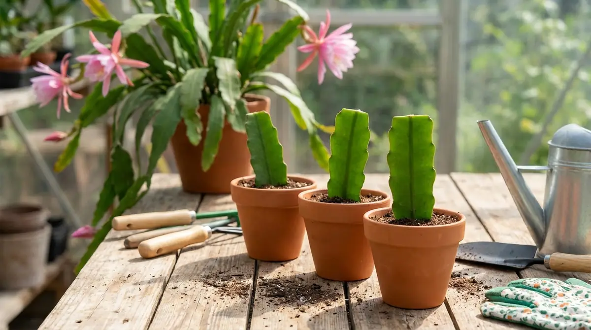 孔雀サボテンの挿し木での増やし方