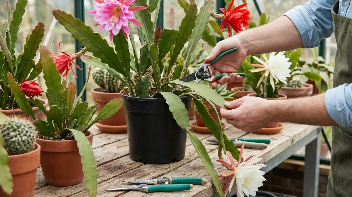 孔雀サボテンの剪定方法と仕立て直し