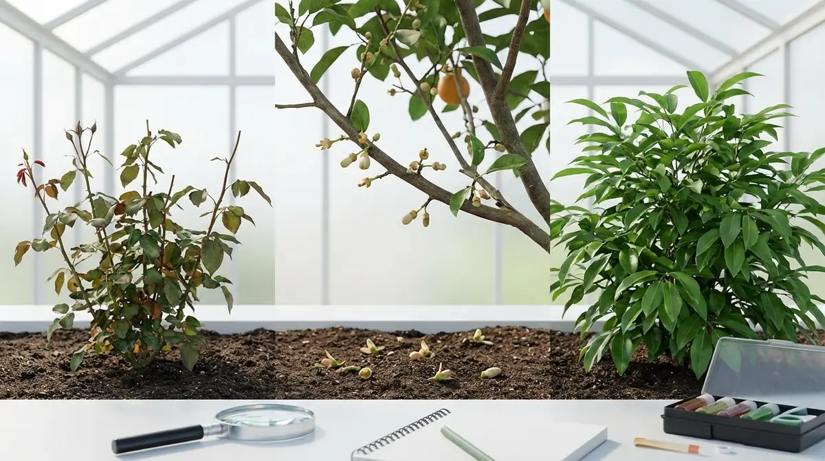 【症状別】蕾がつかない・蕾が落ちる・葉ばかり茂る原因の見分け方