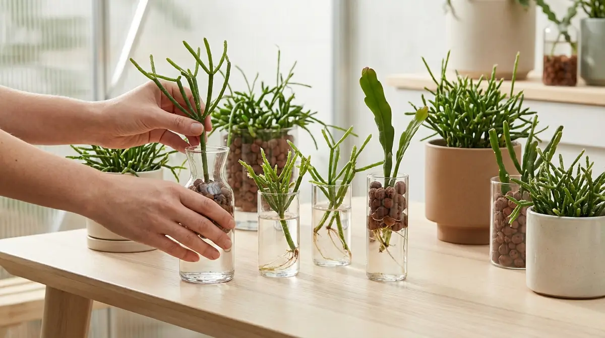 挿し木でリプサリスを増やす方法