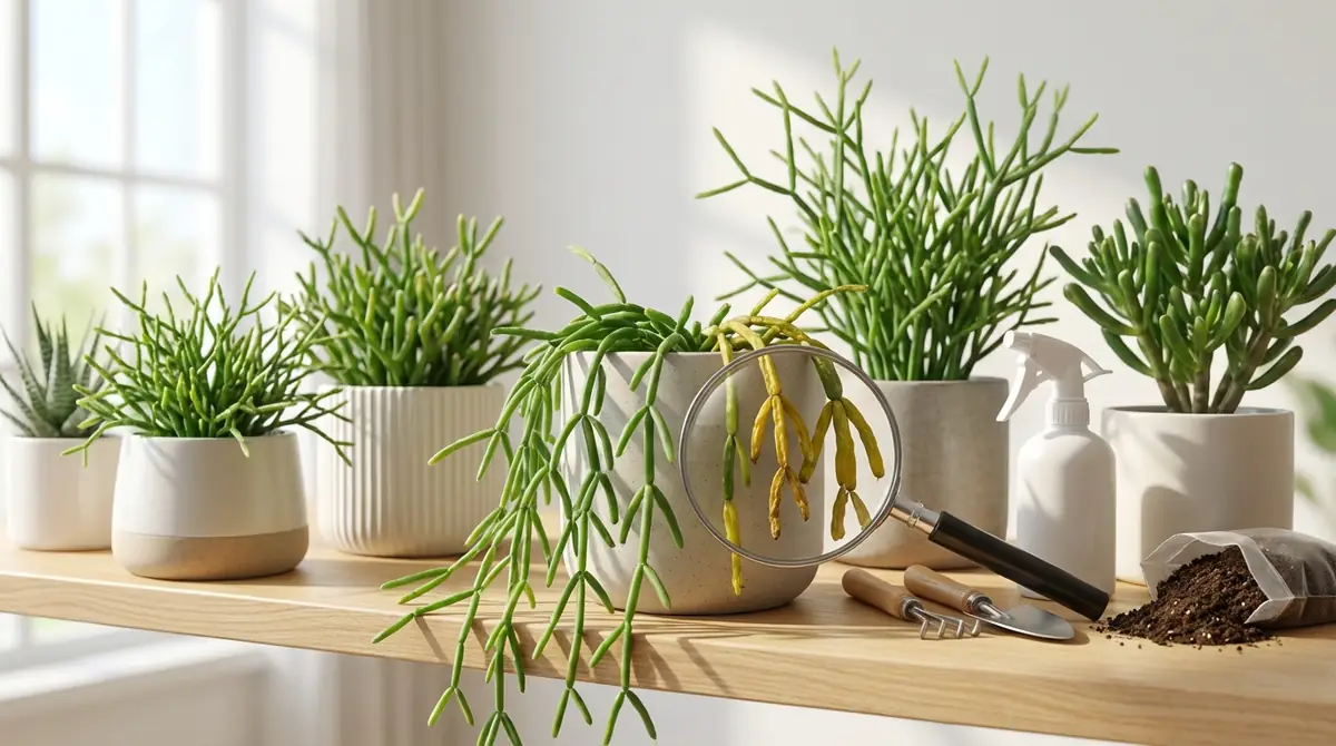 リプサリスのトラブル対処法｜症状別の原因と解決策