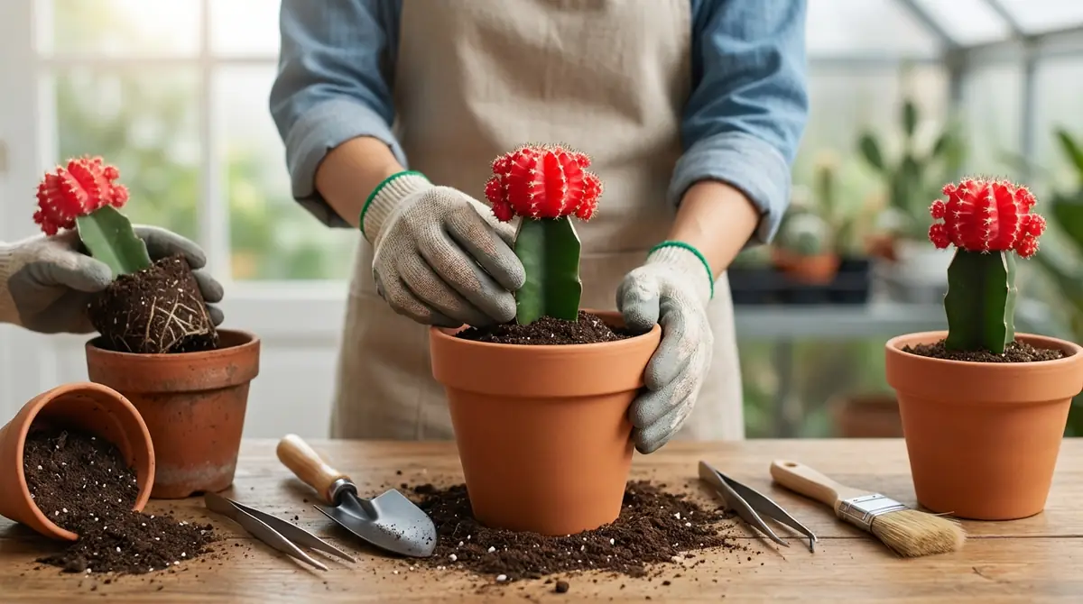 緋牡丹の植え替え方法【5ステップで解説】