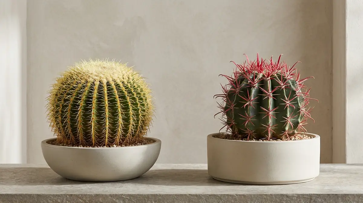 エキノカクタスとフェロカクタスの違い【見分け方】