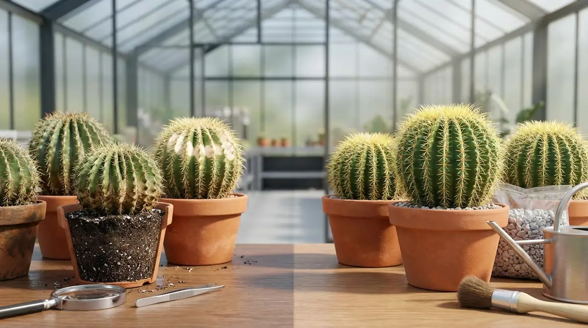 エキノカクタス栽培でよくあるトラブルと対処法