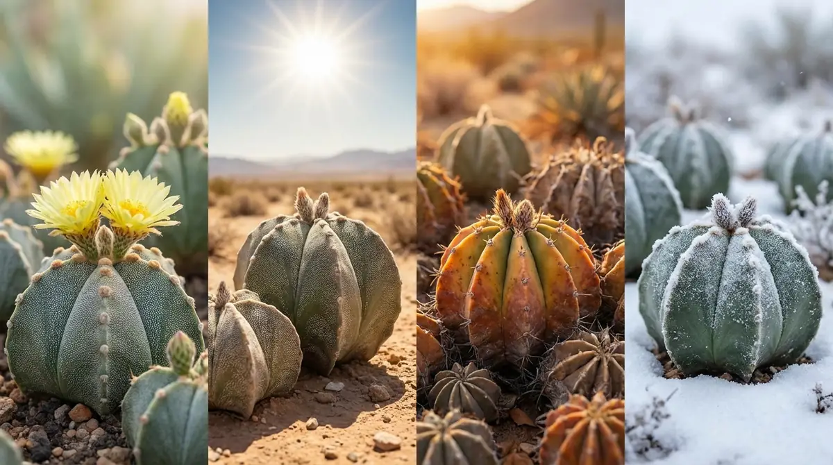 アストロフィツムの季節別管理カレンダー