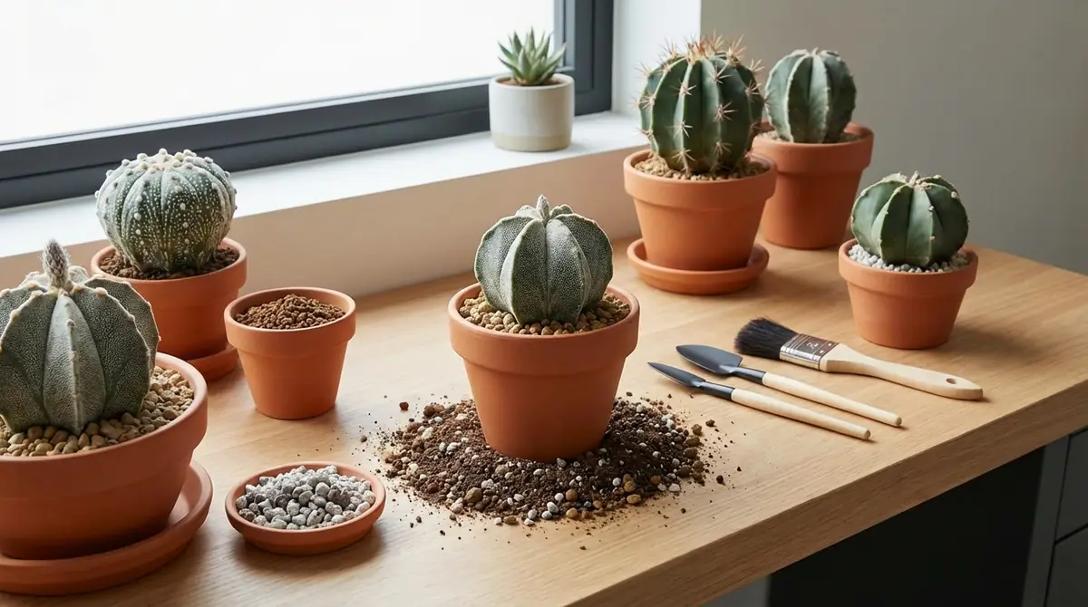 アストロフィツムの植え替え方法｜5ステップで解説