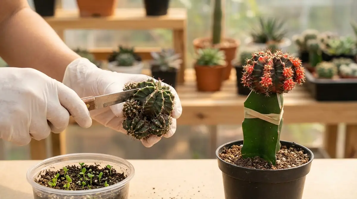 ギムノカリキウムの増やし方|実生・接ぎ木・株分け