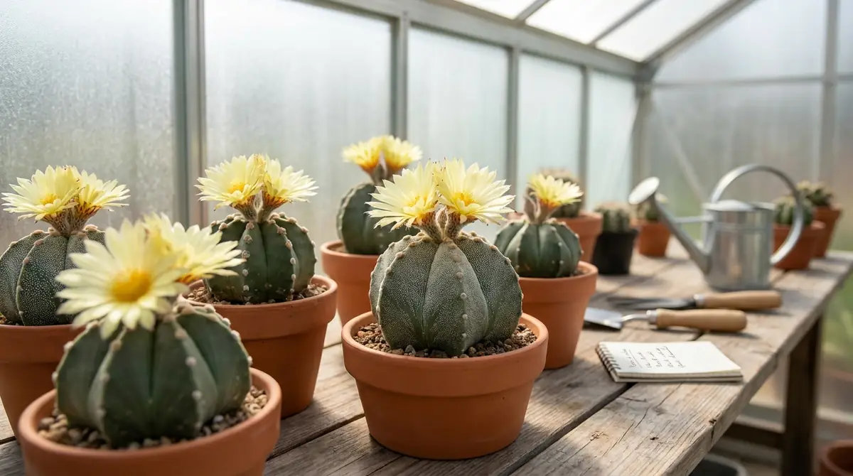 アストロフィツムの花｜開花時期と咲かせるコツ
