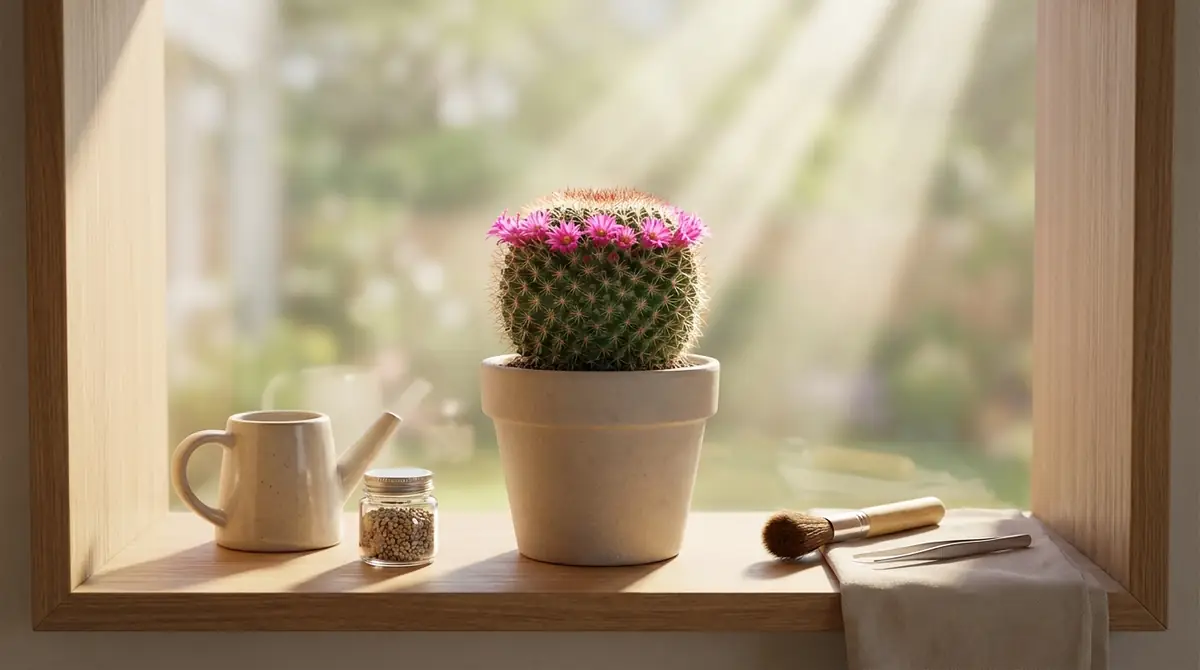 マミラリアの花を咲かせる3つのコツ