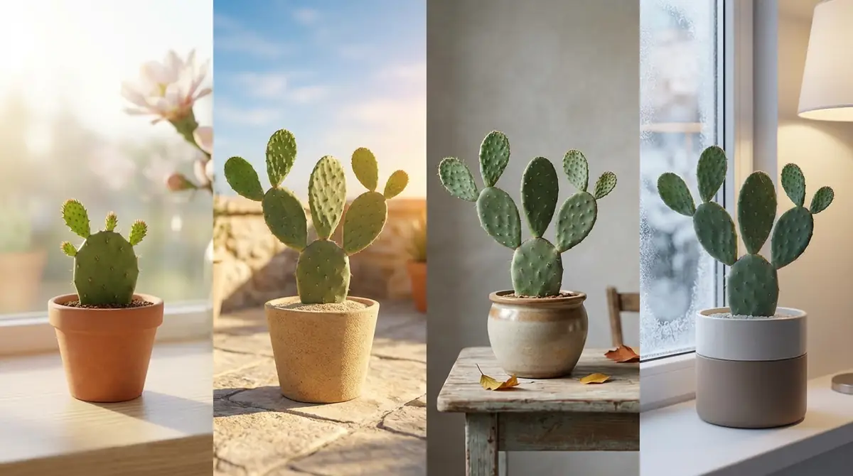 【季節別】墨烏帽子サボテンの育て方早見表