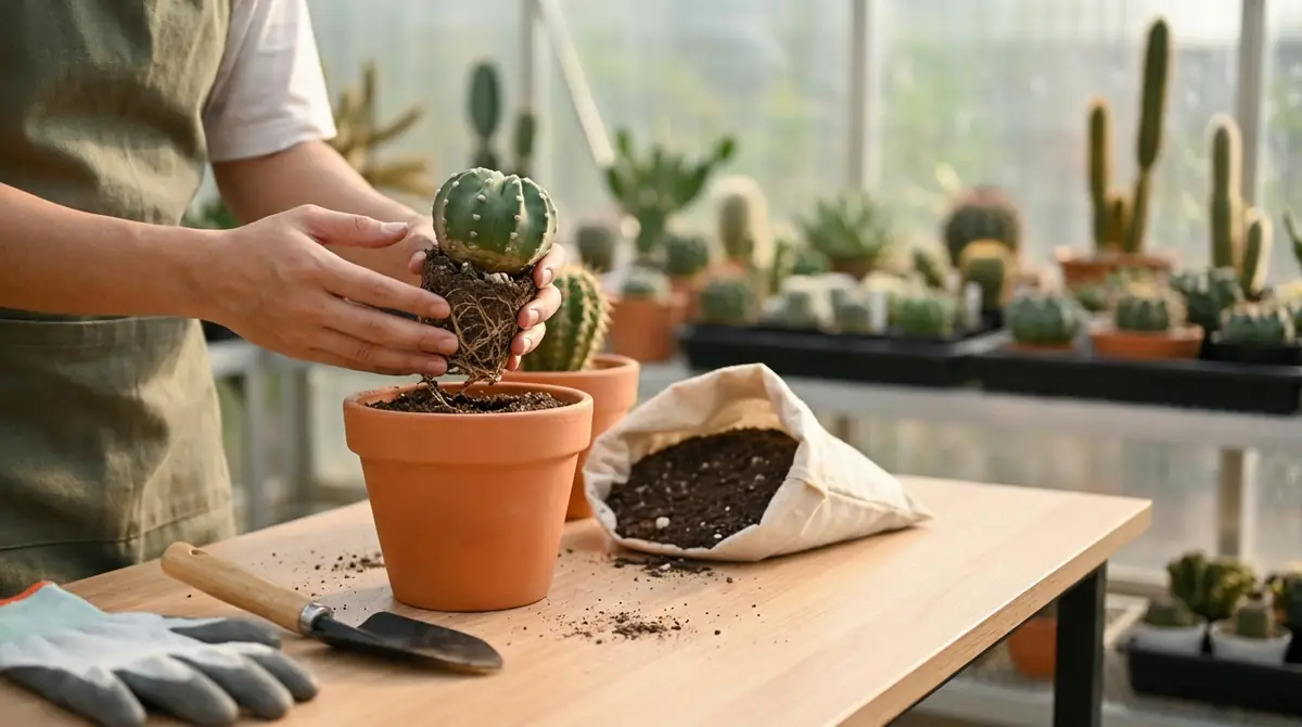 短毛丸の植え替え方法｜時期・手順・注意点