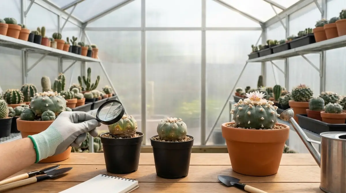 ロフォフォラ栽培のトラブルと対処法