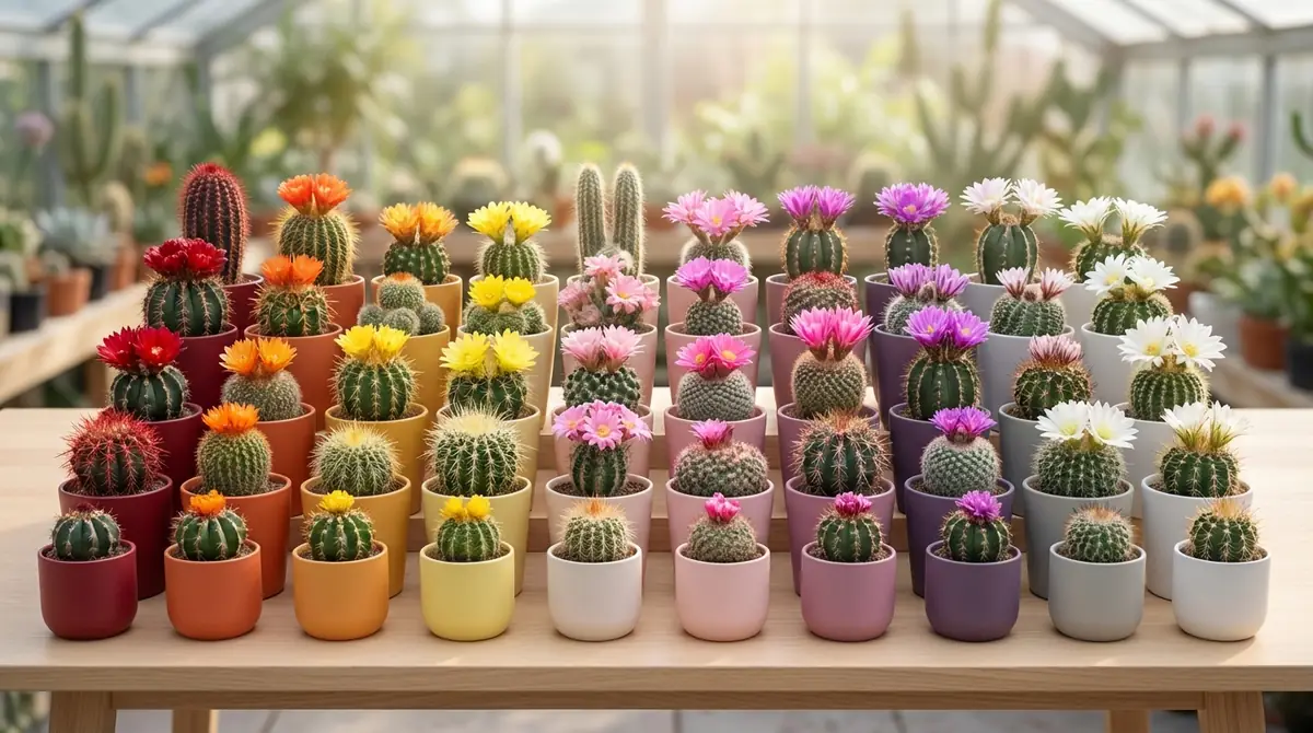 【花色別】好みで選べるサボテン早見表